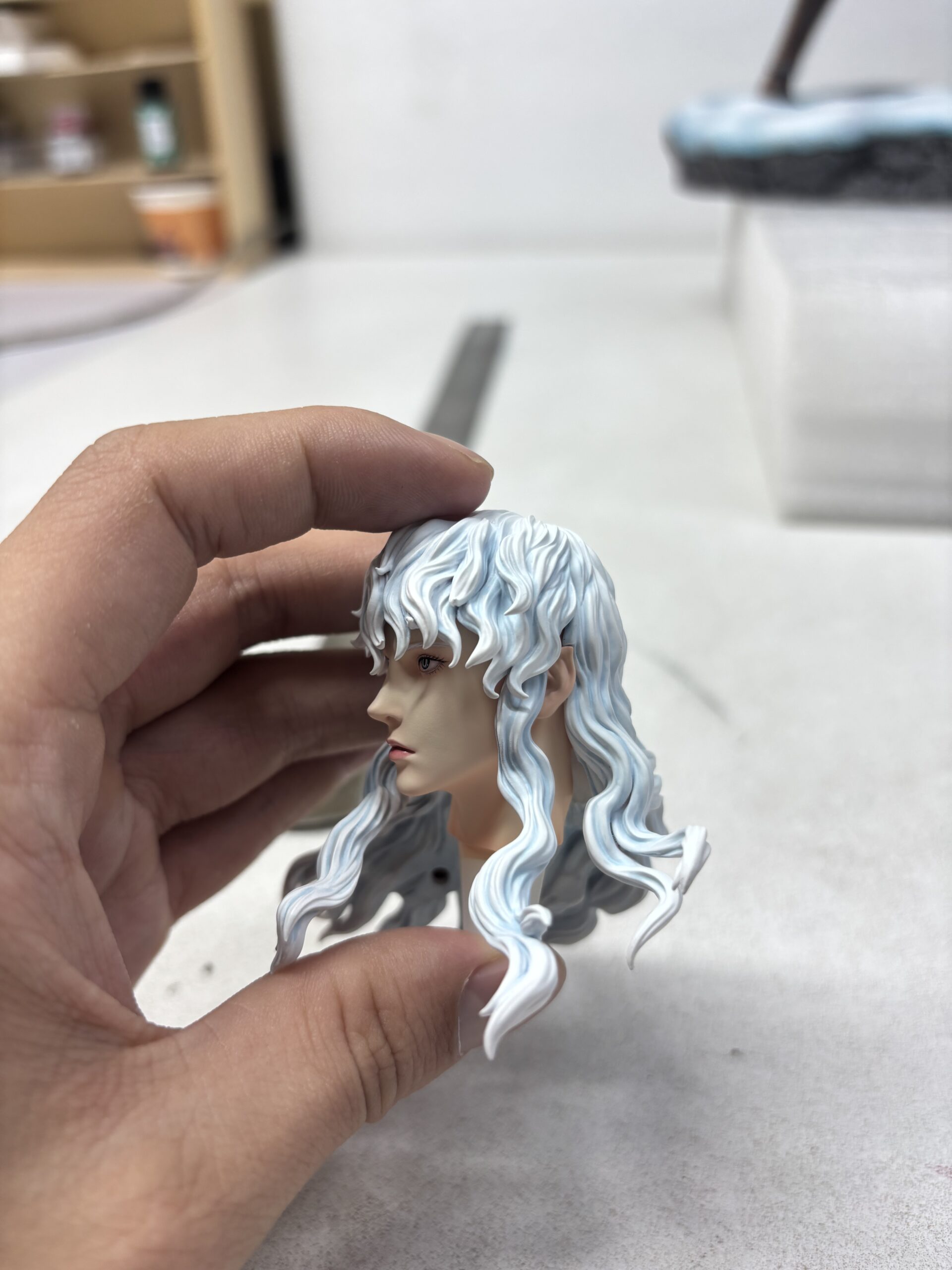 iron eleven berserk guts griffith snow farewell estatua 1 63 iron eleven berserk guts griffith snow farewell estatua 1 63