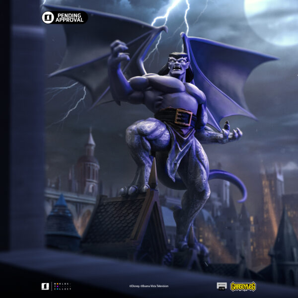 iron studios goliath gargoyles estatua resina 1 102