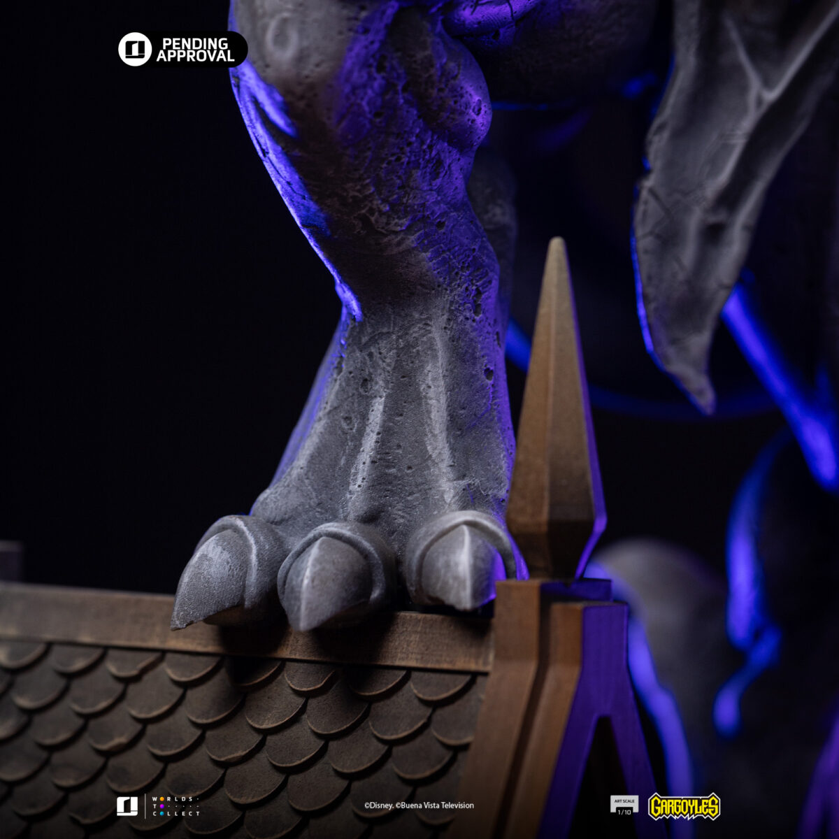 iron studios goliath gargoyles estatua resina 1 105