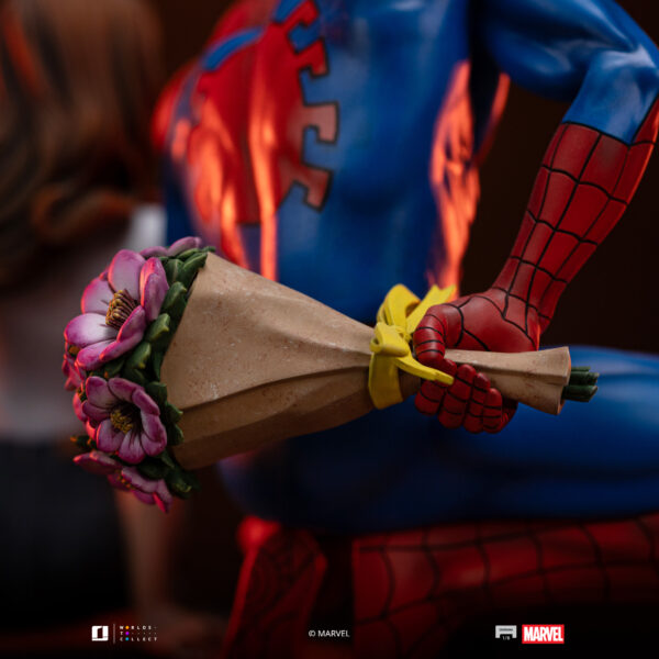iron studios spiderman mary jane estatua marvel 1 61