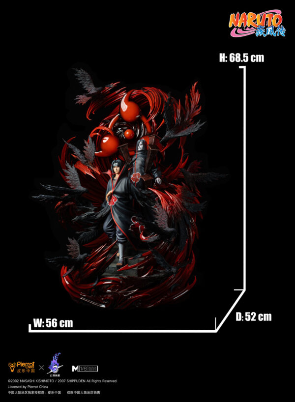 itachi uchiha naruto shippuden pickstars studio 1 64