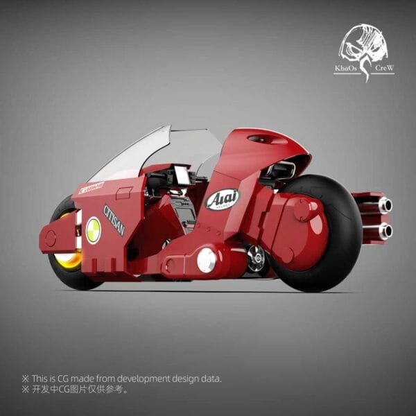 khaos crew akira murasame motorbike kit 1 124