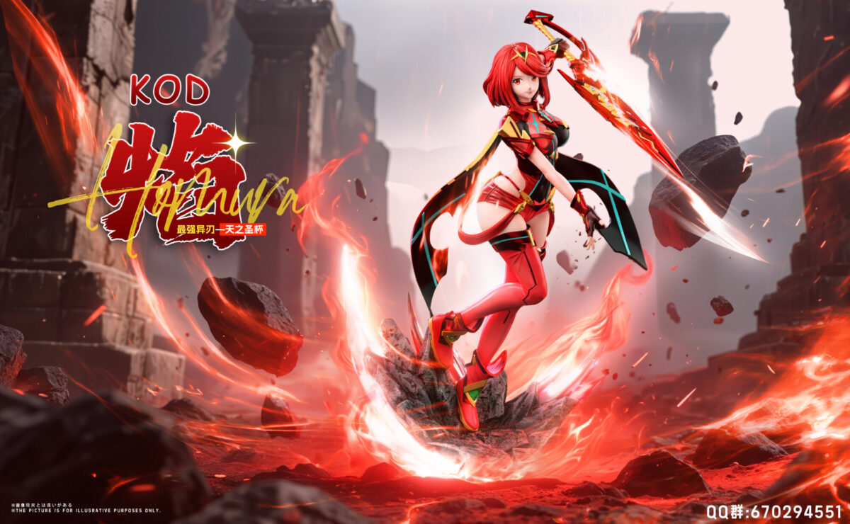 kod studio pyra xenoblade chronicles2 estatua resina1