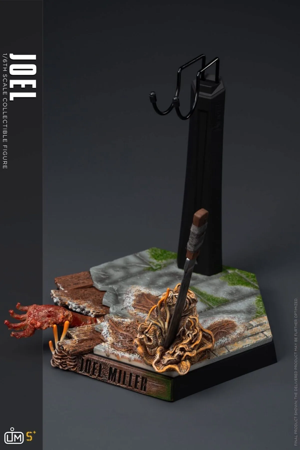 LIMTOYS The Last of Us Ellie, Joel y Clicker - Figuras articuladas 1/6