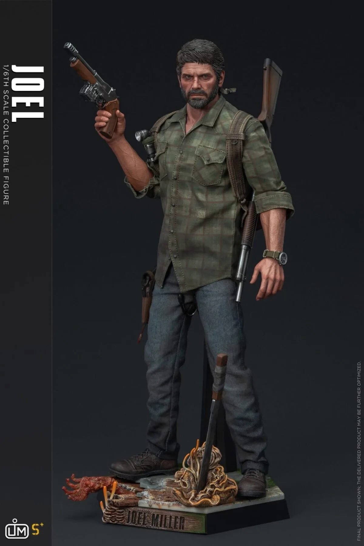 LIMTOYS The Last of Us Ellie, Joel y Clicker - Figuras articuladas 1/6