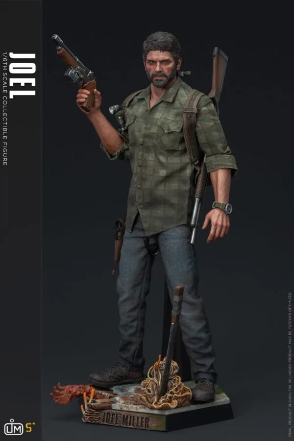 LIMTOYS The Last of Us Ellie, Joel y Clicker - Figuras articuladas 1/6