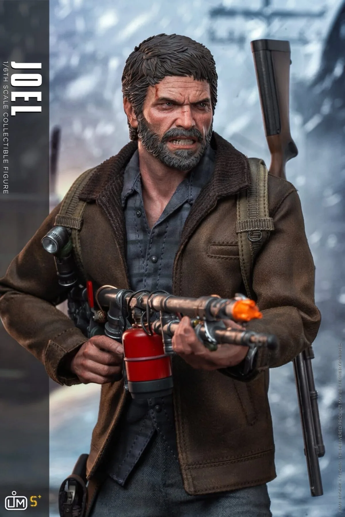 LIMTOYS The Last of Us Ellie, Joel y Clicker - Figuras articuladas 1/6