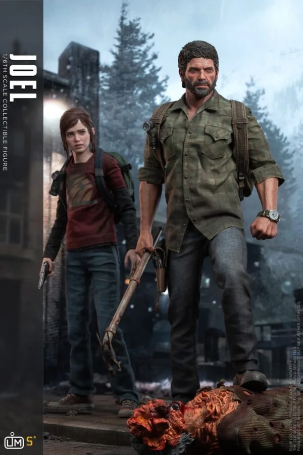 LIMTOYS The Last of Us Ellie, Joel y Clicker - Figuras articuladas 1/6