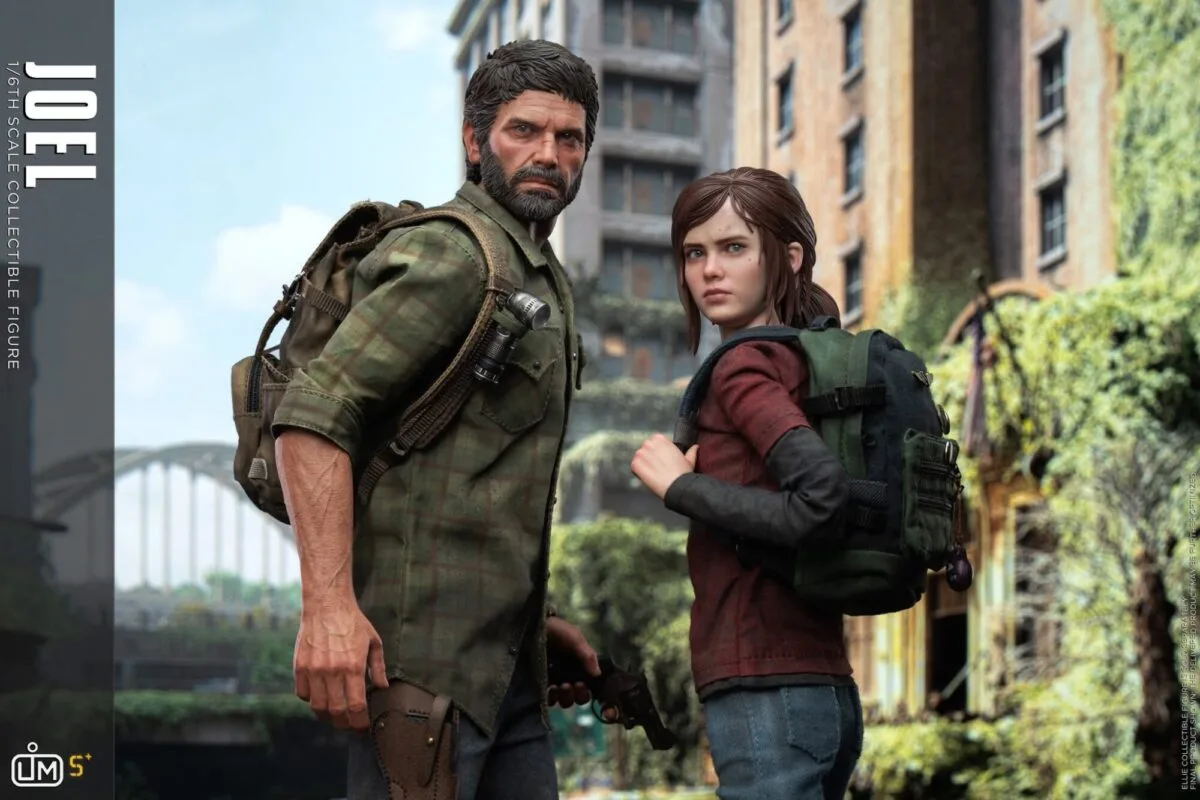 LIMTOYS The Last of Us Ellie, Joel y Clicker - Figuras articuladas 1/6