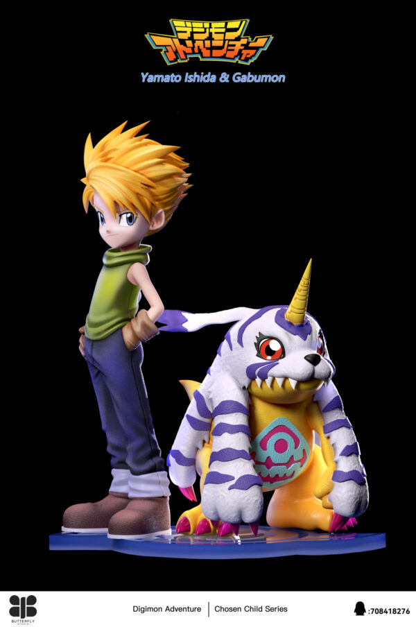 matt gabumon digimon estatua resina 1 6 mh butterfly studio2