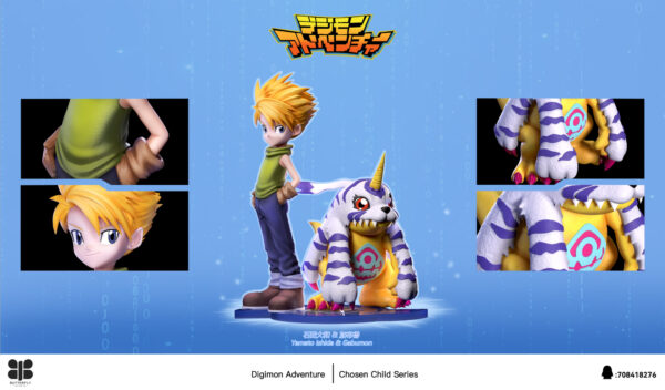 matt gabumon digimon estatua resina 1 6 mh butterfly studio4