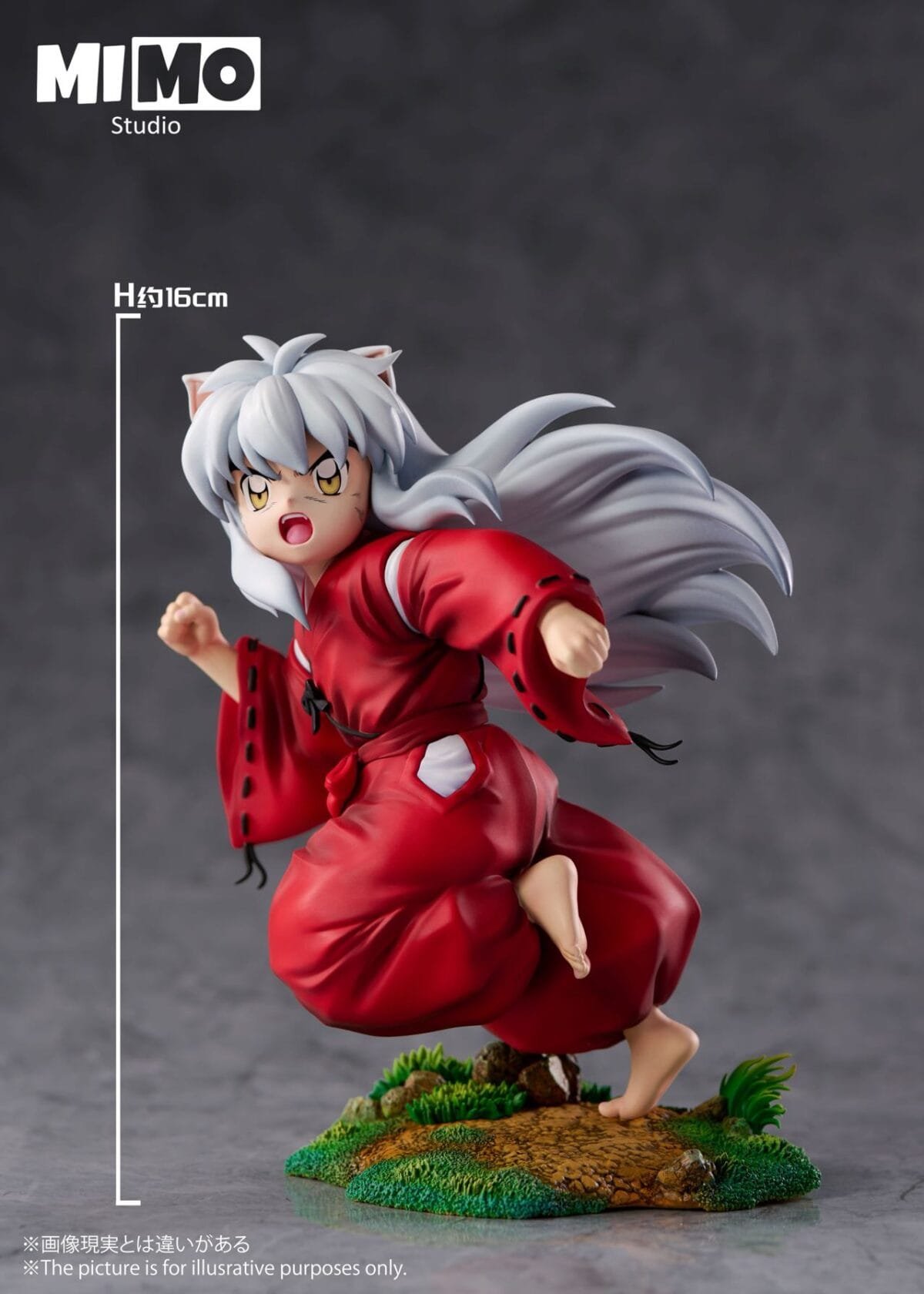 mimo studio kid inuyasha estatua resina1
