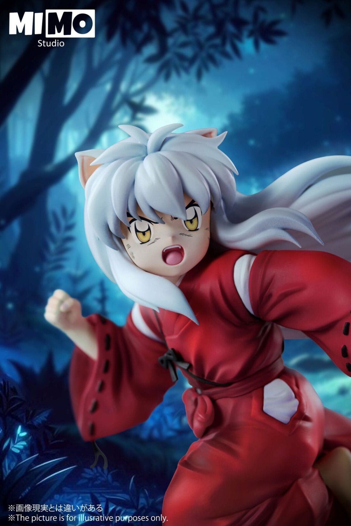 mimo studio kid inuyasha estatua resina2