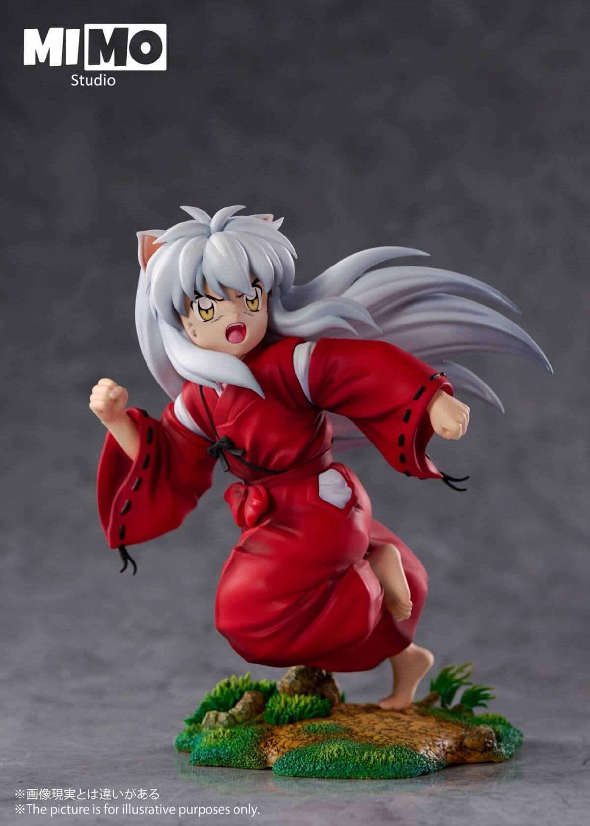 mimo studio kid inuyasha estatua resina4
