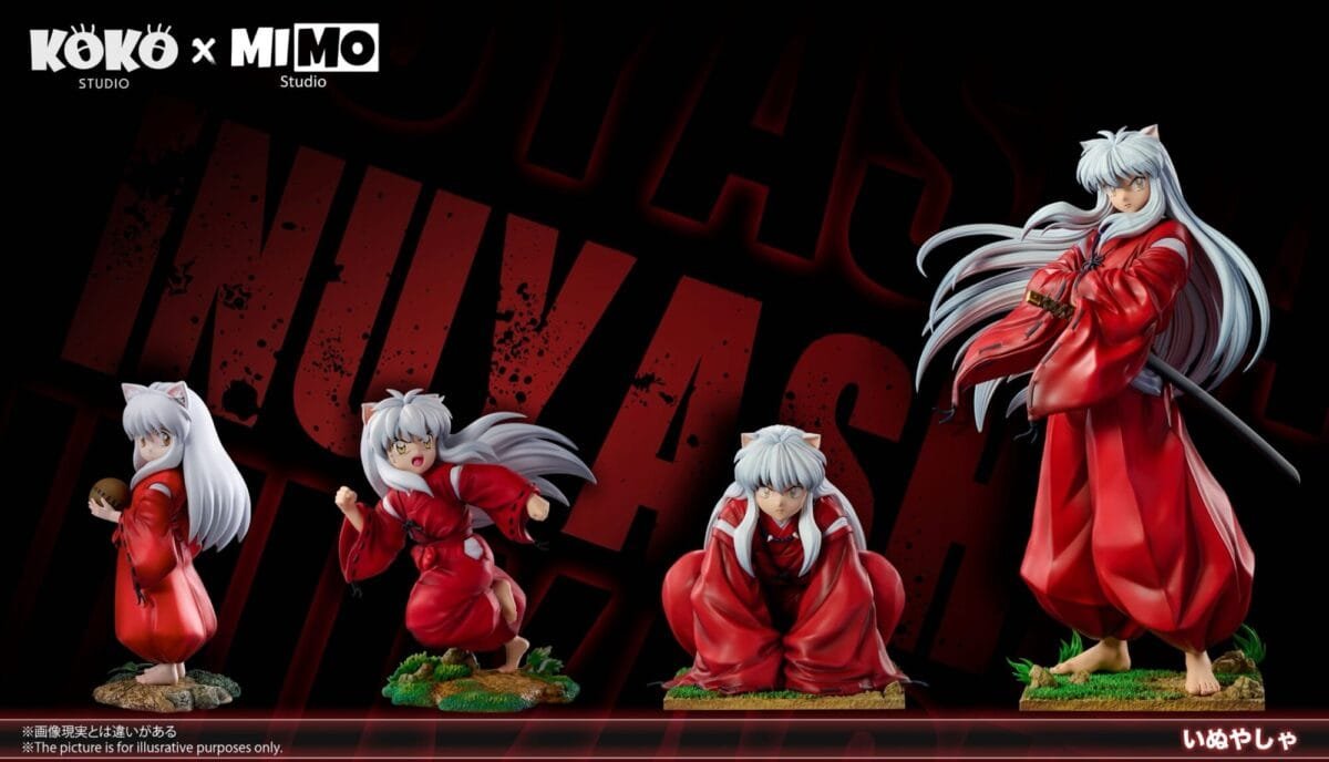 mimo studio kid inuyasha estatua resina5