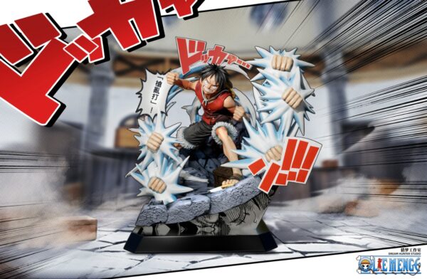 monkey d luffy dream hunter studio one piece estatua resina3