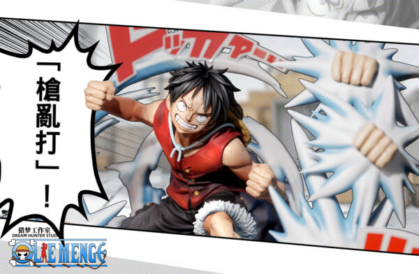 monkey d luffy dream hunter studio one piece estatua resina4