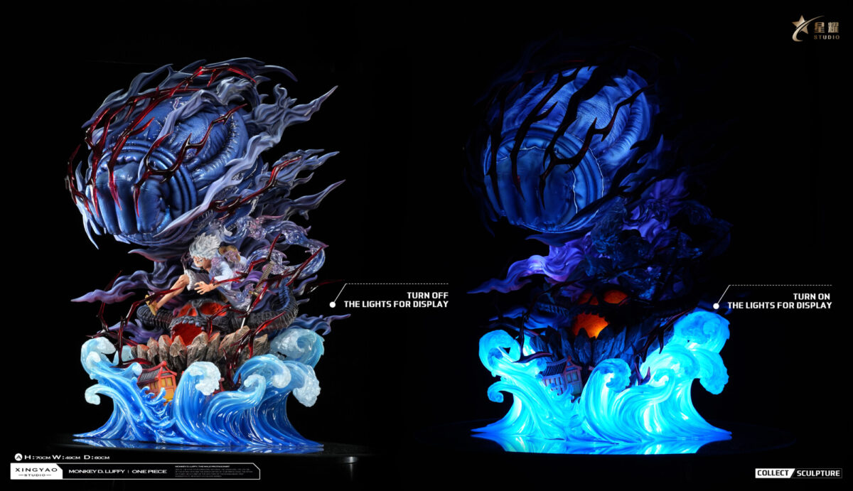 nika luffy xingyao studio one piece estatua resina2