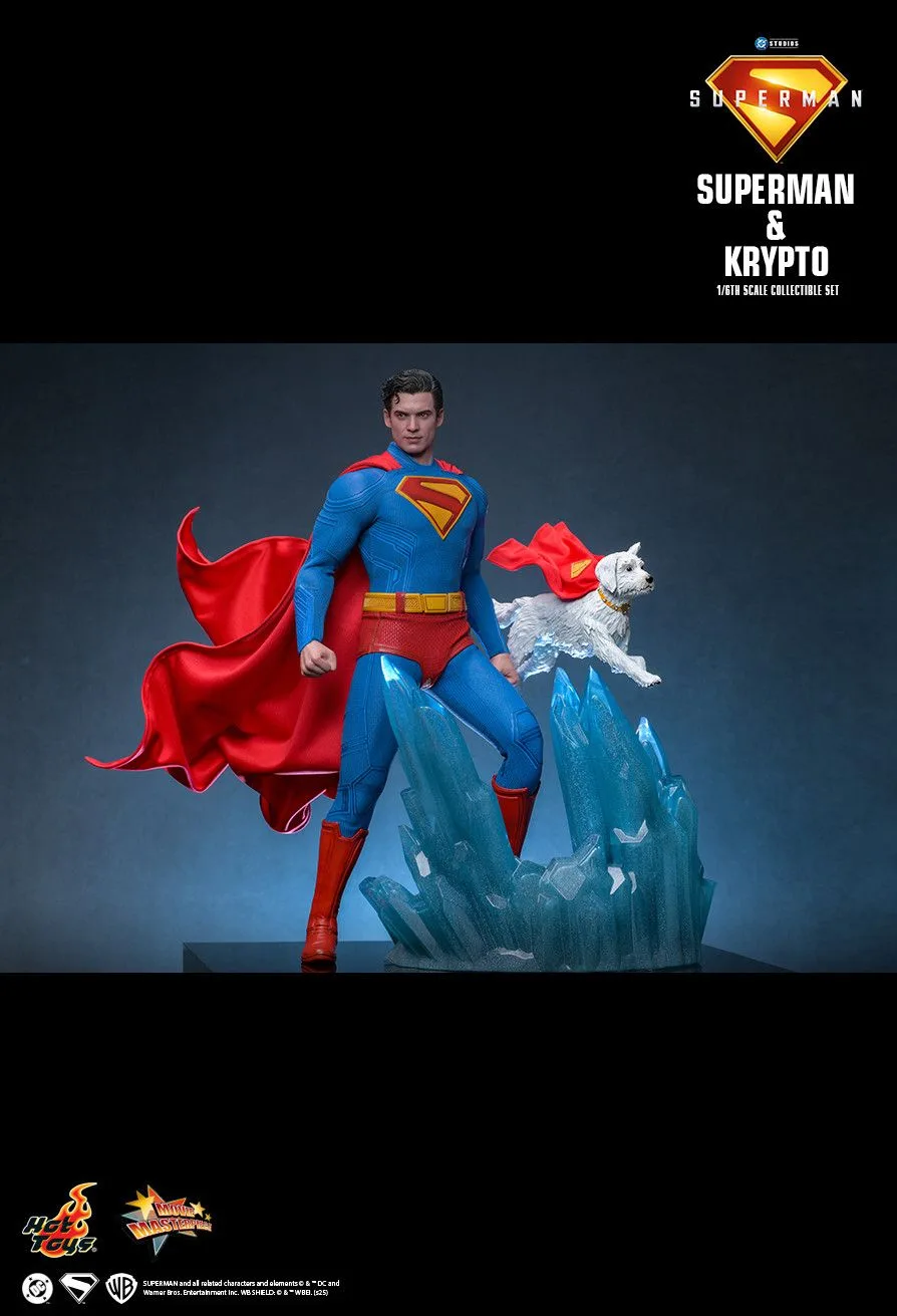 Hot Toys Superman & Krypto 1/6 – Figura DC Comics