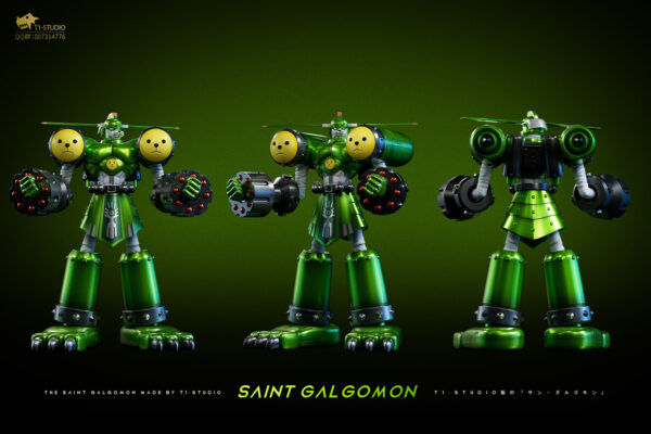 saint galgomon digimon tamers t1 studio estatua resina1