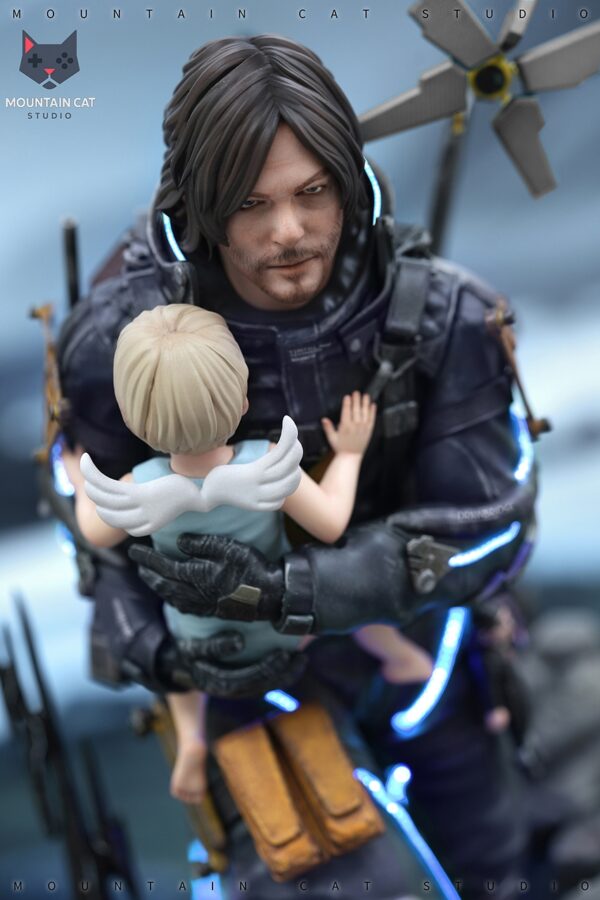 sam porter estatua 1 6 death stranding 2 mountain cat studio2