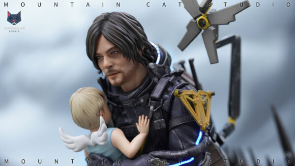 sam porter estatua 1 6 death stranding 2 mountain cat studio4