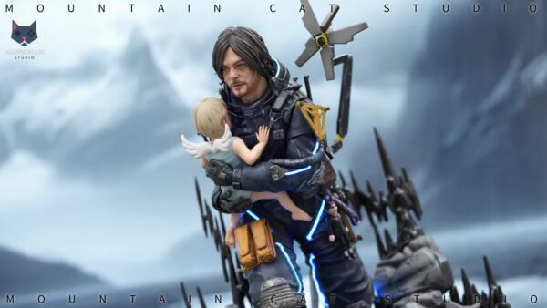 sam porter estatua 1 6 death stranding 2 mountain cat studio5