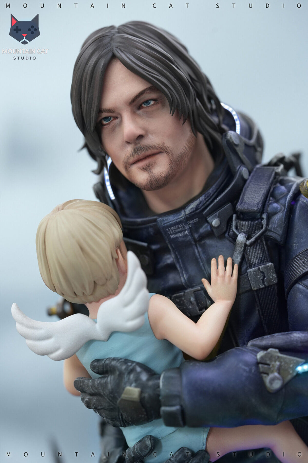 sam porter estatua 1 6 death stranding 2 mountain cat studio6