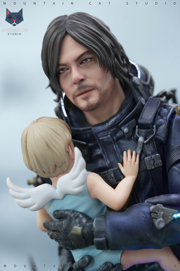 sam porter estatua 1 6 death stranding 2 mountain cat studio6