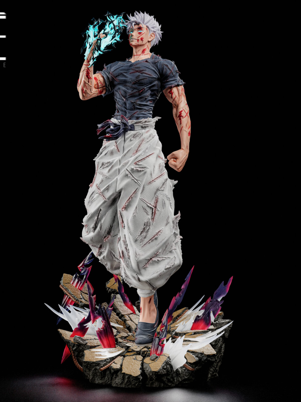 satoru gojo war damaged heroecollectibles jujutsu kaisen3