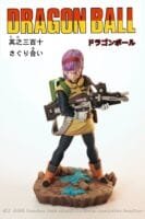 senzubean armed bulma dragon ball estatua resina3