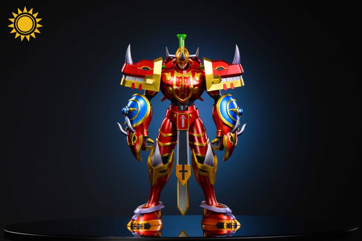 sun studio digimon frontier magnagarurumon emperorgreymon estatua resina1