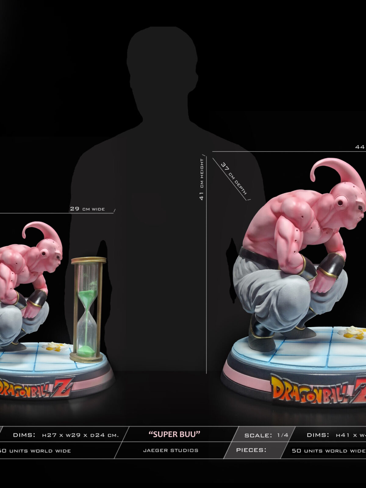 super buu jaeger studios dragon ball z sala tiempo1
