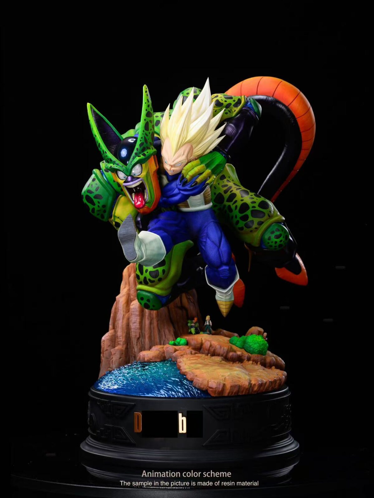 super vegeta vs cell 2nd form yamcha studio dragon ball z1