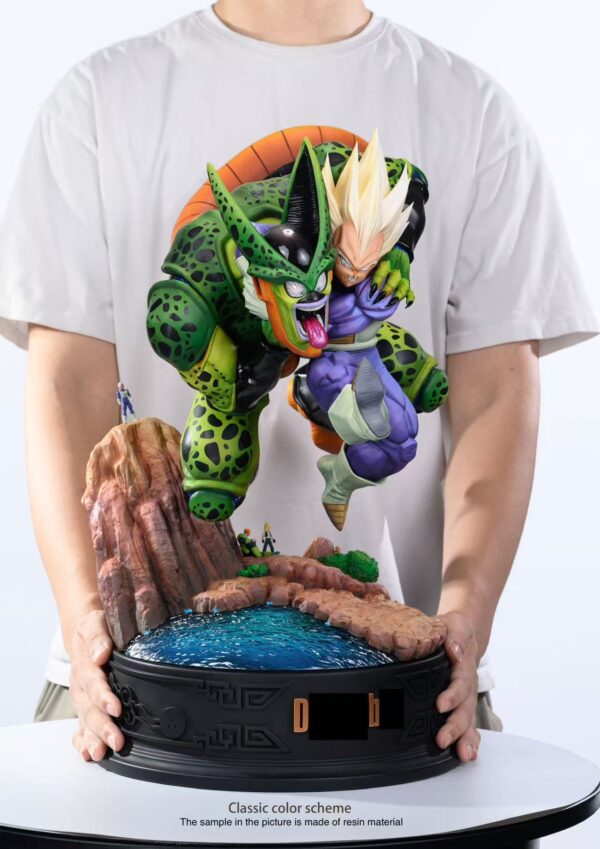 super vegeta vs cell 2nd form yamcha studio dragon ball z2