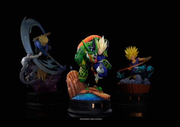 super vegeta vs cell 2nd form yamcha studio dragon ball z3