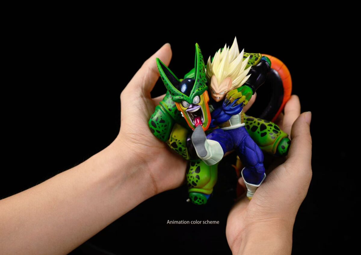 super vegeta vs cell 2nd form yamcha studio dragon ball z8