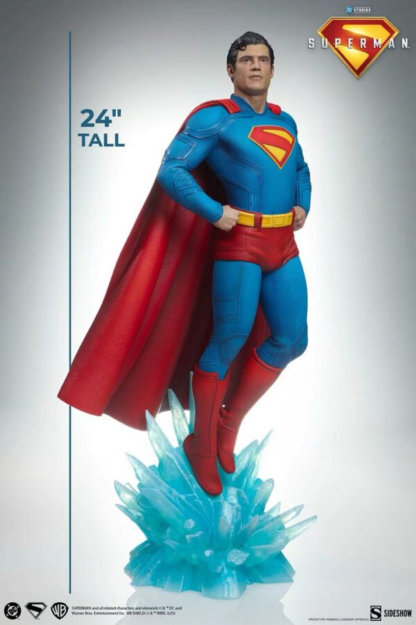 superman krypto estatua premium sideshow dc1