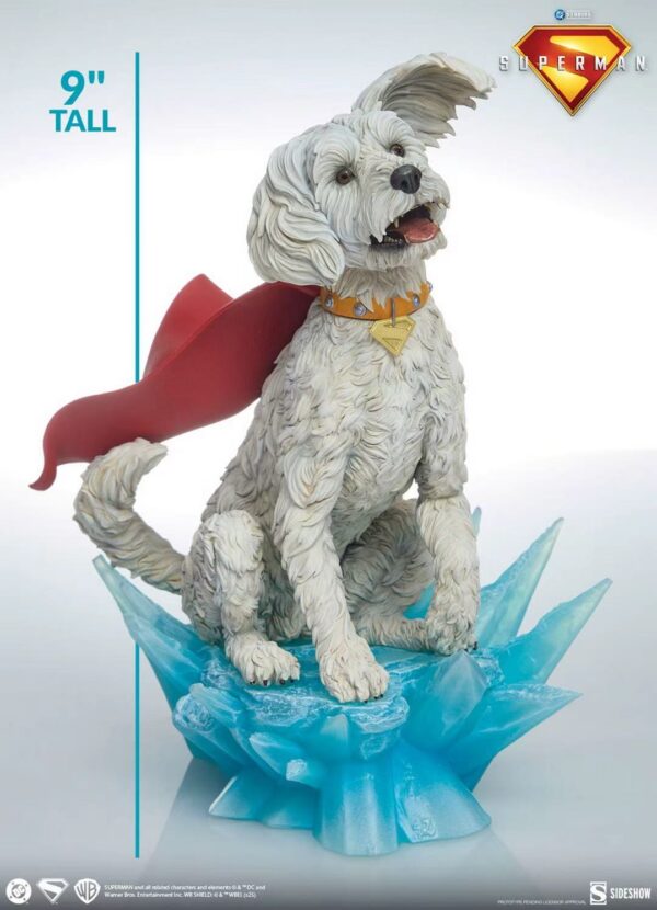 superman krypto estatua premium sideshow dc8