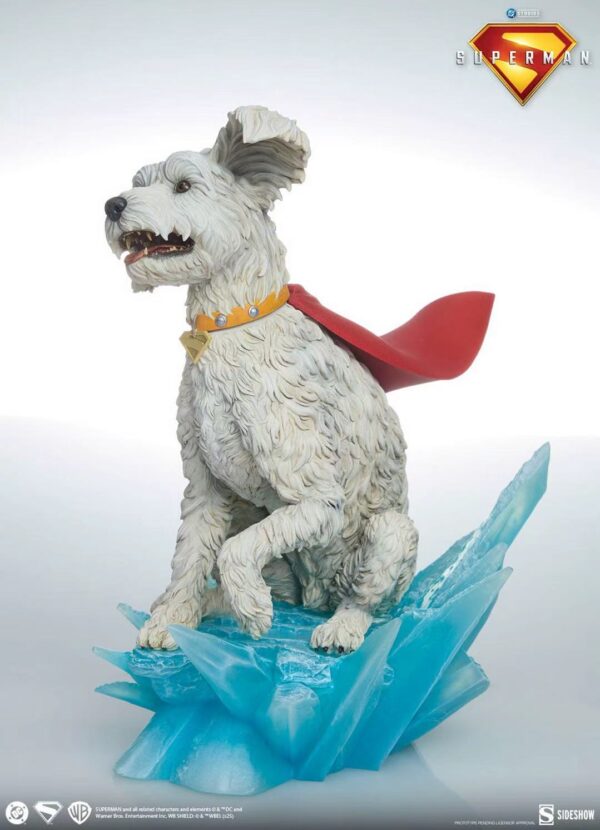 superman krypto estatua premium sideshow dc9