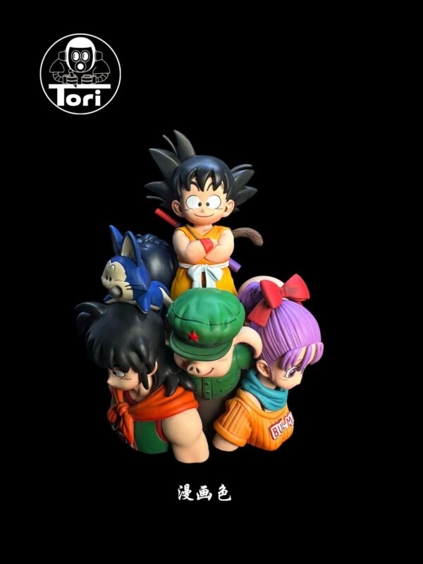 tori studio dragon ball original bust aniversario estatua wcf1