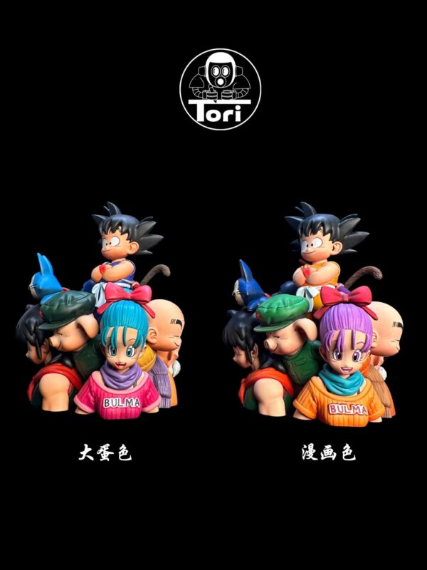 tori studio dragon ball original bust aniversario estatua wcf10