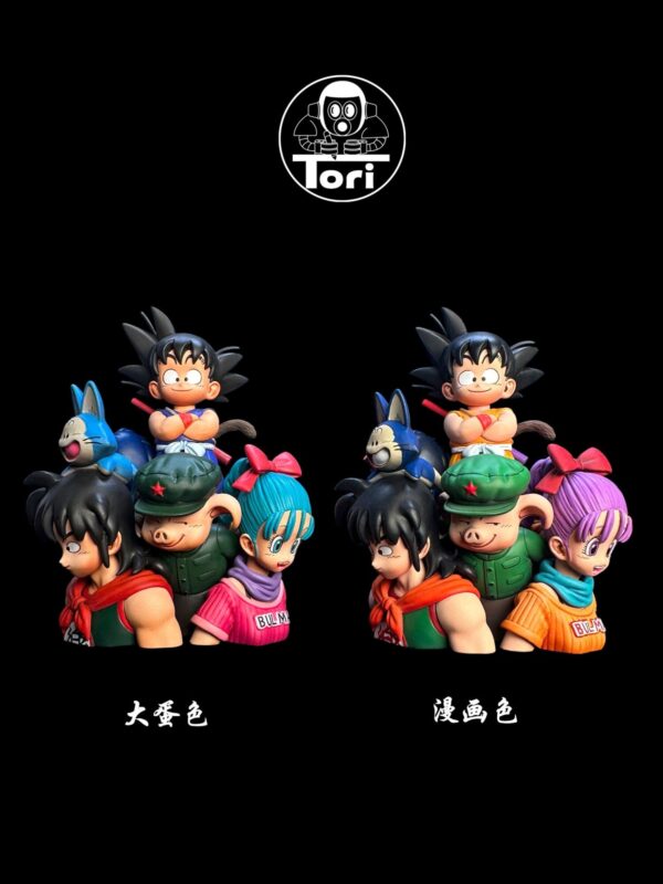 tori studio dragon ball original bust aniversario estatua wcf11