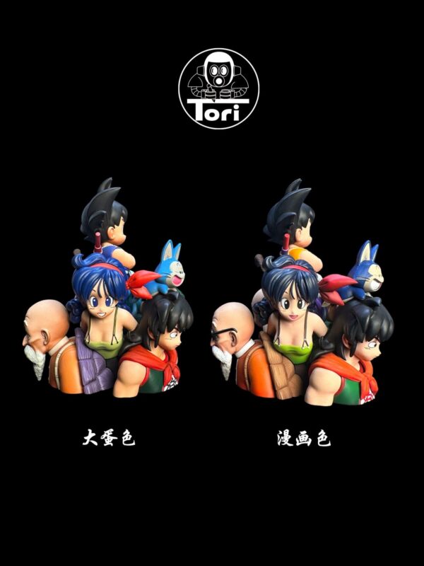 tori studio dragon ball original bust aniversario estatua wcf12
