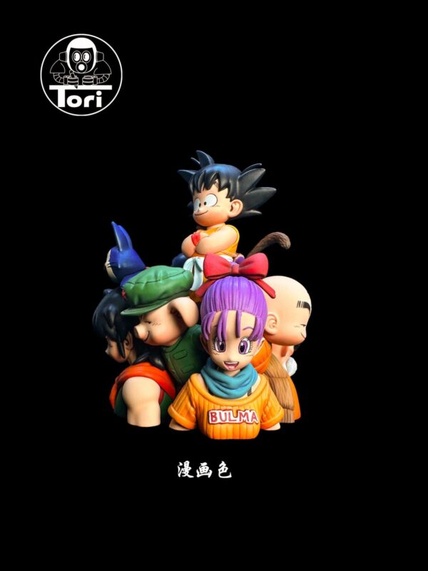 tori studio dragon ball original bust aniversario estatua wcf2