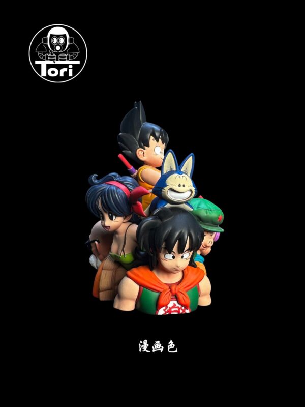 tori studio dragon ball original bust aniversario estatua wcf3