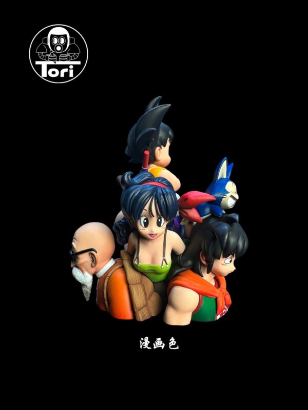 tori studio dragon ball original bust aniversario estatua wcf6