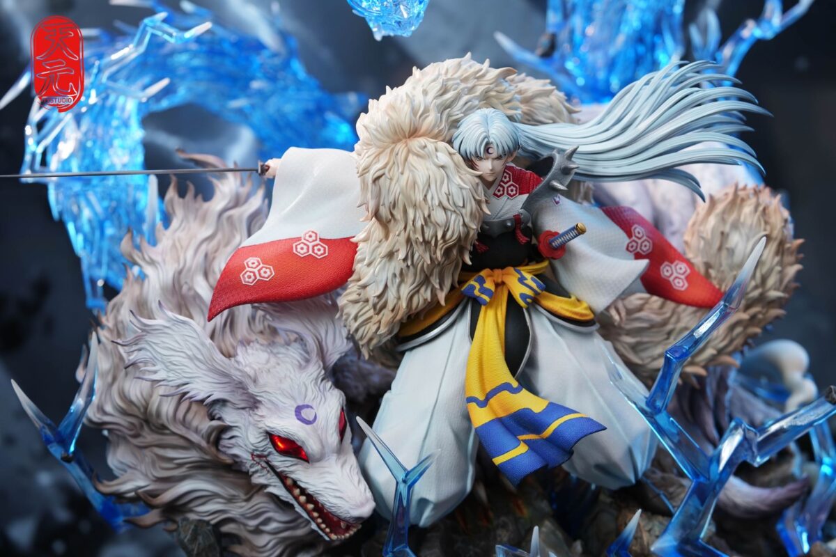 ty studio sesshomaru inuyasha estatua resina 1 65