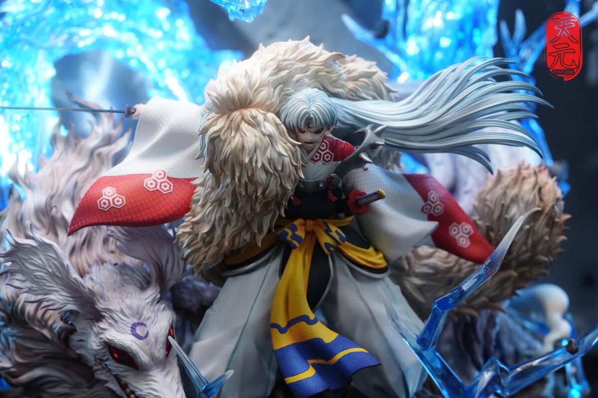 ty studio sesshomaru inuyasha estatua resina 1 66