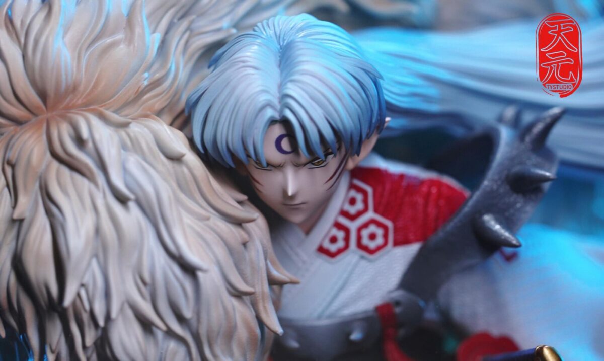 ty studio sesshomaru inuyasha estatua resina 1 68